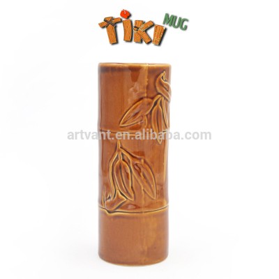 Wholesale Cheap Ceramic Tiki Mug New Concept Ceramic Cups for Cocktail/Bar Coffee Mug Without Handle Beer Mug