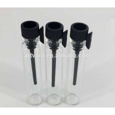 1ml Small Vial For Essential Oil Perfume Test Bottle Mini Sub Glass Tube for perfume & essential oil