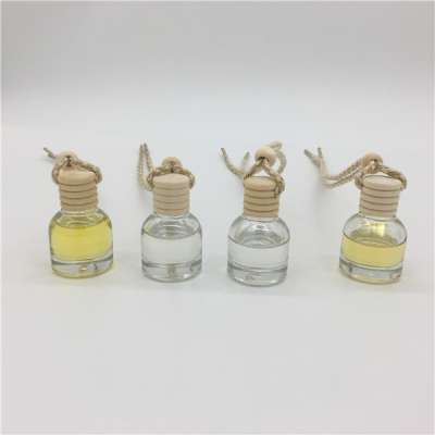 10ml Hanging Diffuser glass Bottle With wooden cap and plastic stopper cheaper wholesale